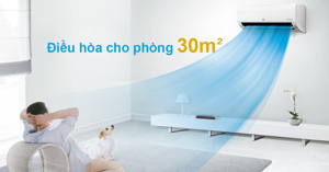 Nên lắp điều hòa cho phòng 30m2 loại nào phù hợp nhất?