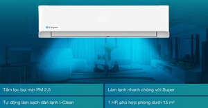 Nên mua điều hòa 1 chiều 9000 btu Casper KC-09FC32 hay LC-09FS32 tốt hơn?