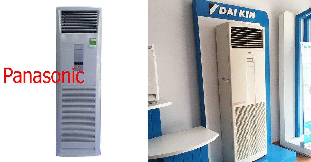 Nên mua điều hòa cây của Daikin hay Panasonic ?