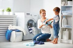 Nên mua máy giặt bao nhiêu kg giặt được chăn cho gia đình 4-5 người