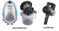 Nên mua máy hút bụi nào tốt? Bosch BGS51410 hay LG A9N-Max ở mức giá 15 triệu