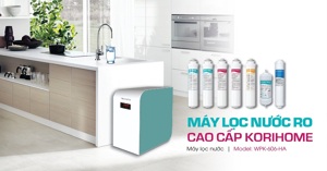 Nên mua máy lọc nước Korihome vì những lý do sau đây