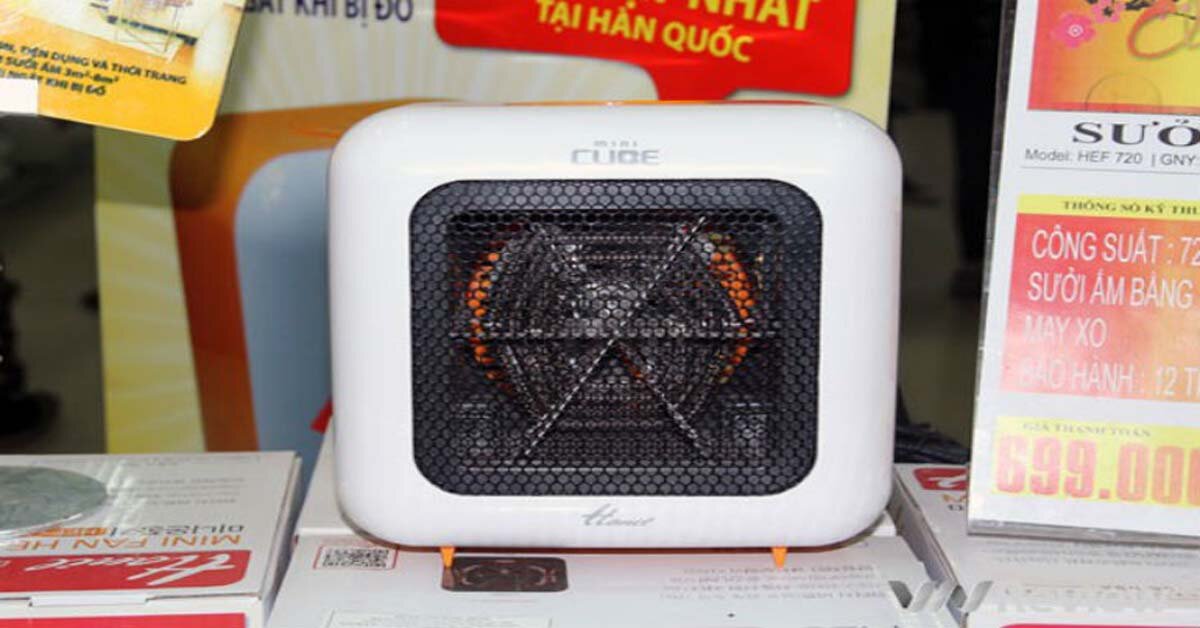 Nên mua quạt sưởi carbon hay quạt sưởi sợi mayso giá rẻ?
