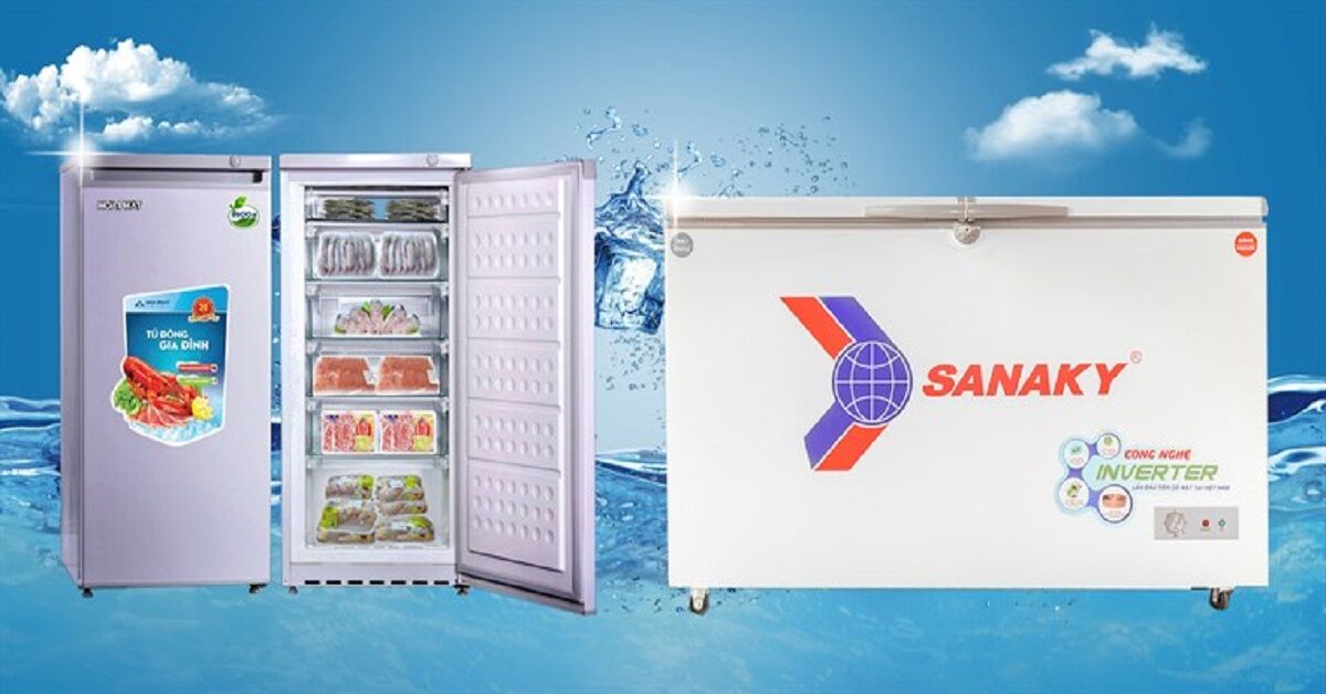 Nên mua tủ đông đứng hay nằm?