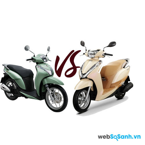 Nên mua xe máy Honda SH Mode hay Honda Lead ?