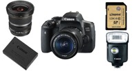 Nên sắm sửa phụ kiện gì cho máy ảnh Canon 750D?