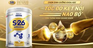 Nestlé S-26 Ultima 3 đột phá mới về phát triển trí não cho bé
