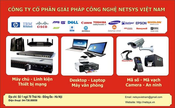 NETSYS VIỆT NAM – cung cấp hệ thống thiết bị mạng và giải pháp công nghệ toàn diện
