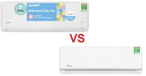Ngân sách tầm 7 triệu đồng nên lắp điều hòa Comfee CFS-10VDGF-V hay Midea MSAGA-10CRDN8?