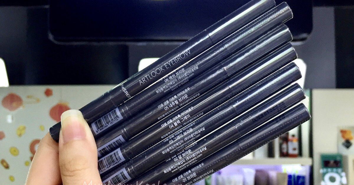 Người dùng nói gì về chì kẻ mày The Saem phiên bản 2 đầu Artlook Eyebrow