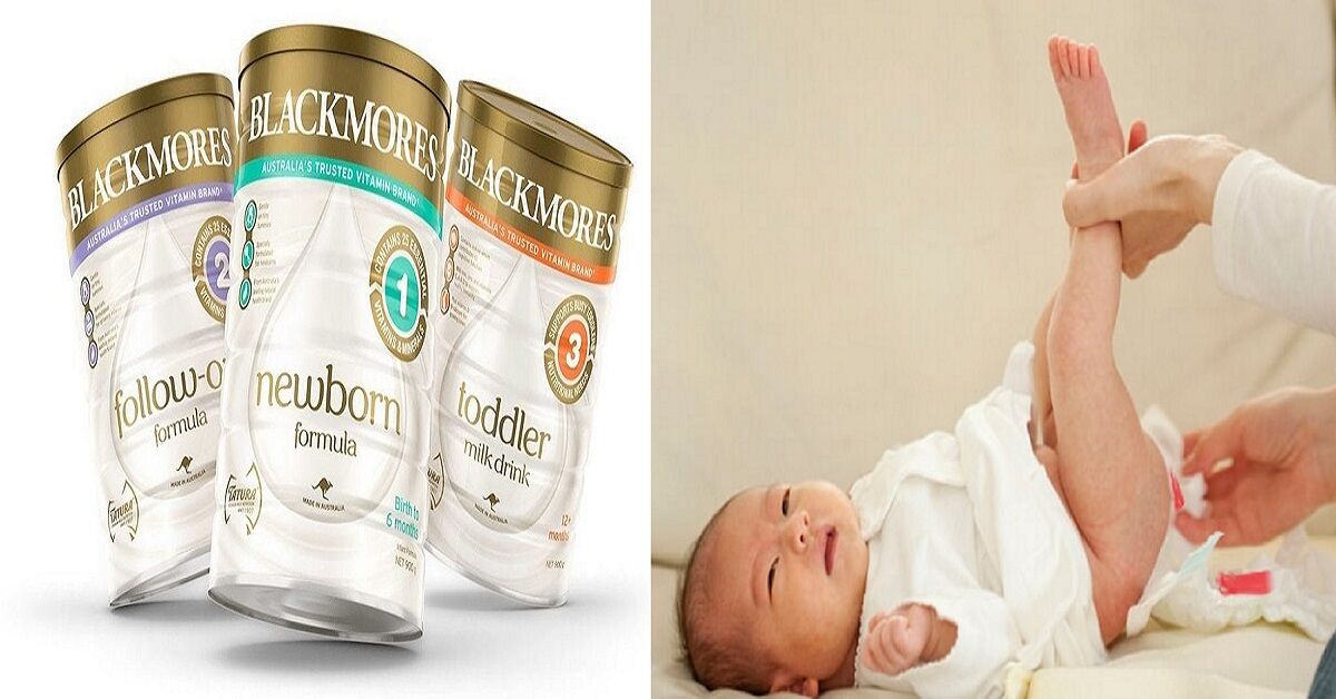 Nguyên nhân bé uống sữa Blackmore bị tiêu chảy và cách khắc phục chi tiết