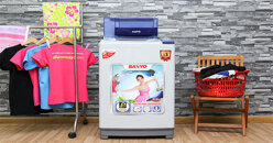 Nguyên nhân và cách khắc phục máy giặt Sanyo báo lỗi EC