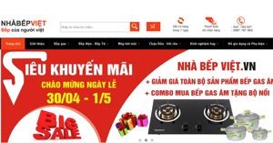 Nhà Bếp Việt - Giảm giá hơn 50% toàn bộ sản phẩm nhân dịp 30/4 - 1/5