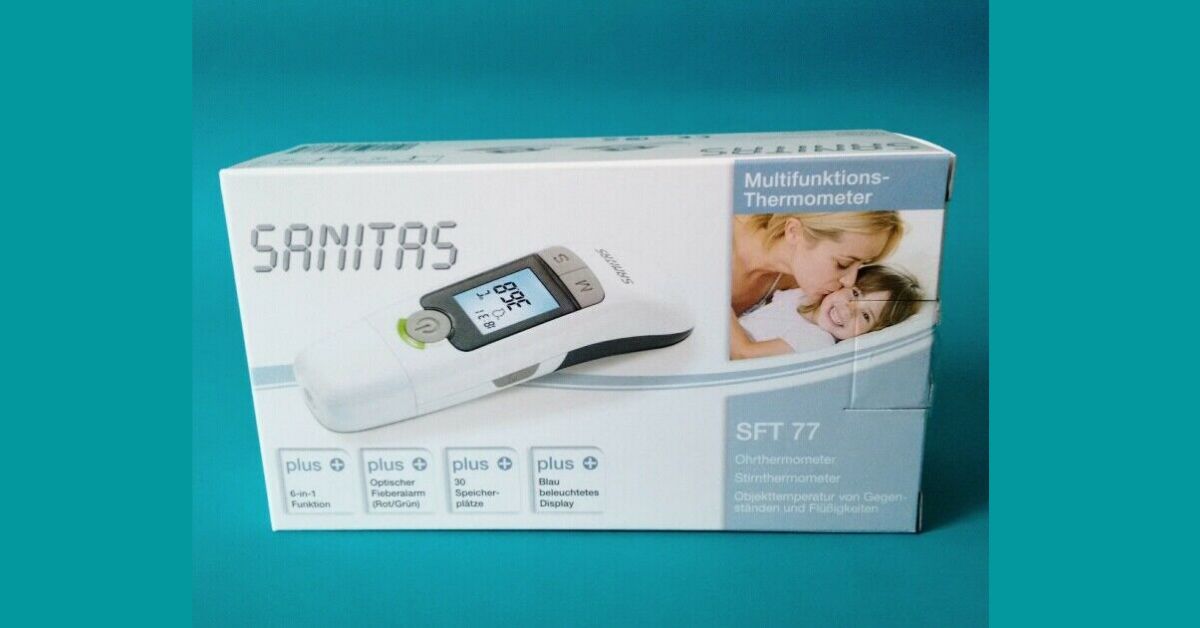 Nhiệt kế Sanitas SFT 77 có tốt không? Mua ở đâu, giá bao nhiêu?