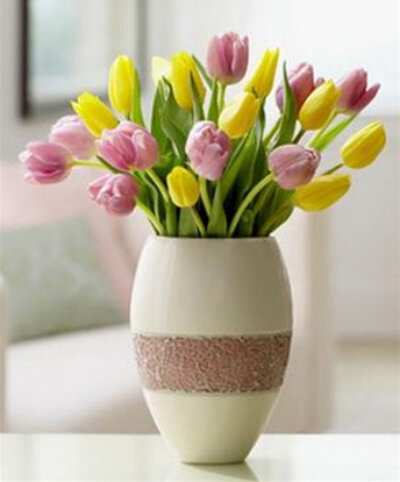 Những cách cắm hoa tulip đẹp mà đơn giản