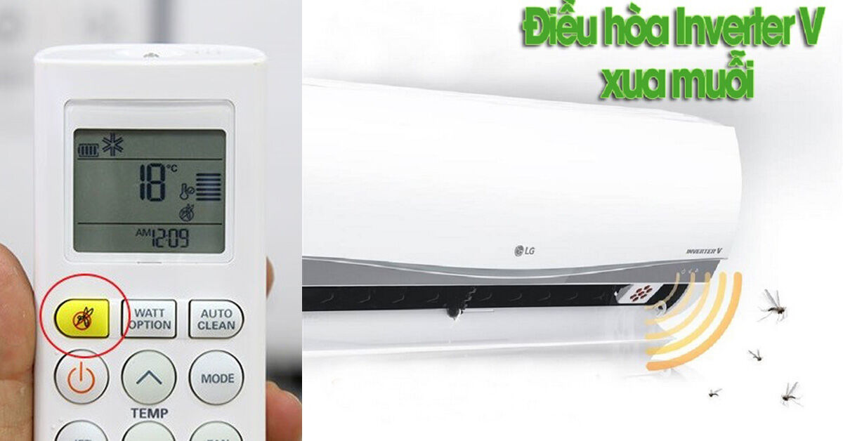 Những chiếc điều hòa giá rẻ có chức năng đuổi muỗi rất hữu ích cho gia đình bạn vào mùa hè này