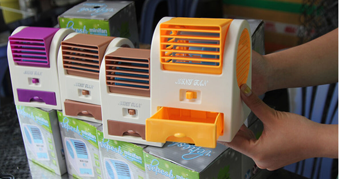Những chiếc quạt điều hòa mini giá rẻ chỉ dưới 100.000 đồng có chất lượng ra sao?