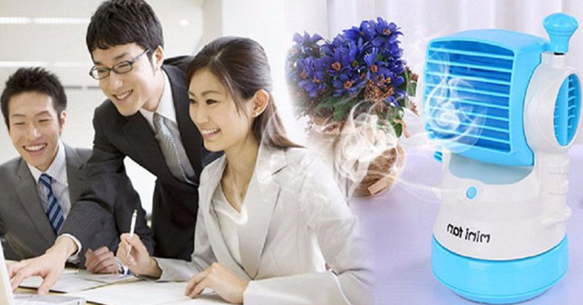 Những chiếc quạt điều hòa mini giá rẻ thích hợp cho dân văn phòng