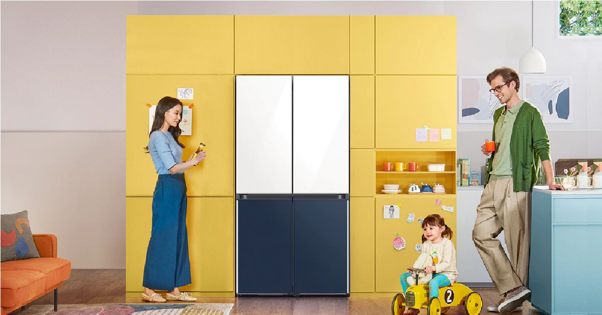 Những chiếc tủ lạnh Samsung có ngăn đông mềm, làm đá tự động dung tích ~ 400 lít đáng sắm