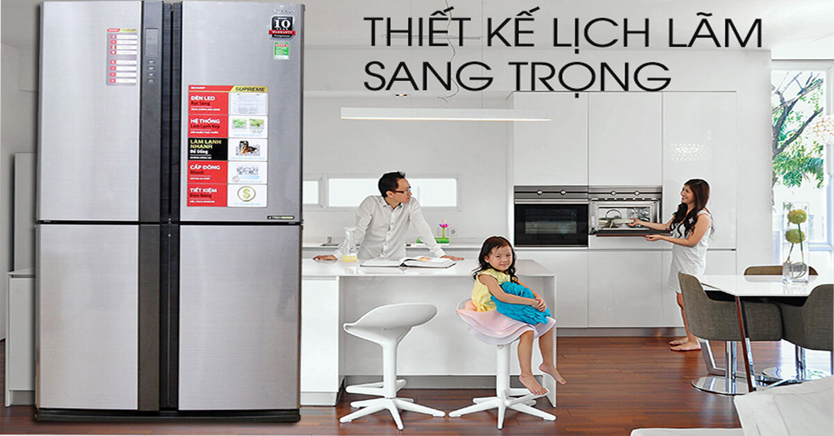 Những chiếc tủ lạnh Sharp tốt nhất hiện nay