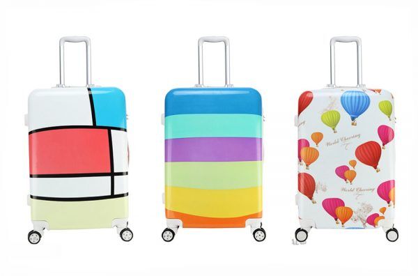 Những chiếc vali nhựa cute xinh đẹp dành cho các bạn trẻ yêu thích du lịch