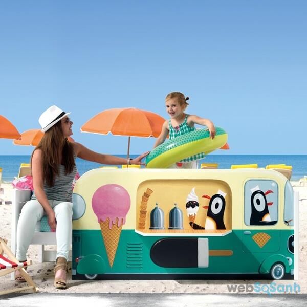 Những chủ đề thiết kế giường ngủ dễ thương được bé yêu thích hiện nay