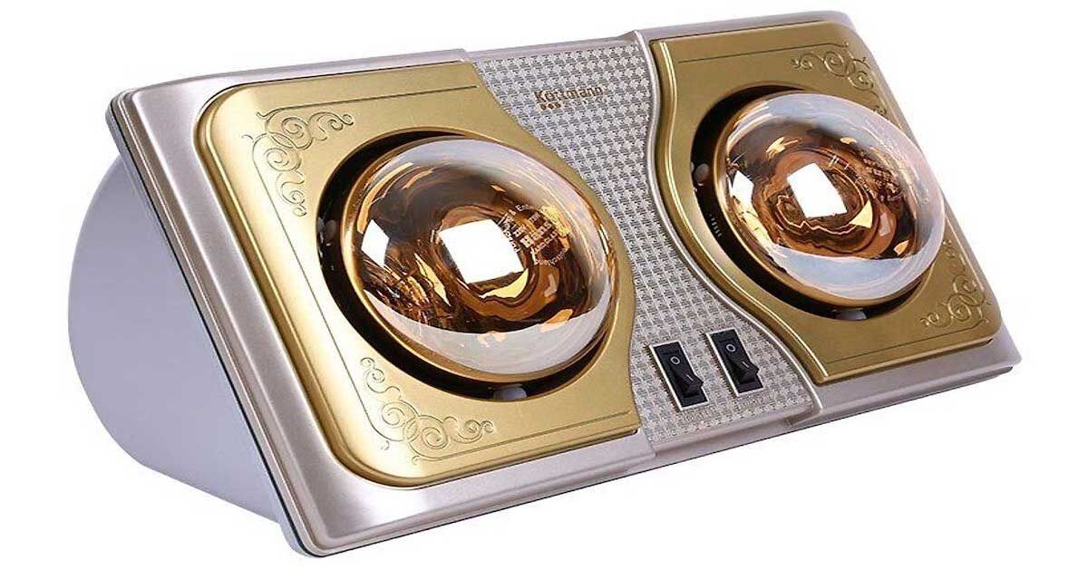 Những đặc điểm của đèn sưởi âm trần 2 bóng nên biết