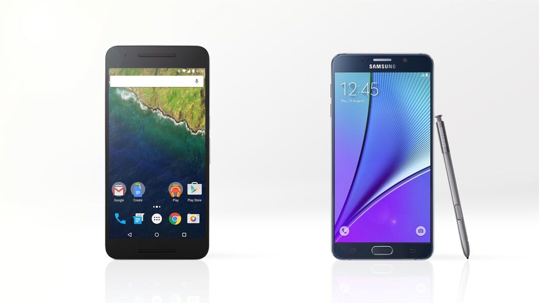 Những đặc điểm khiến Galaxy Note 5 đáng mua hơn Google Nexus 6P