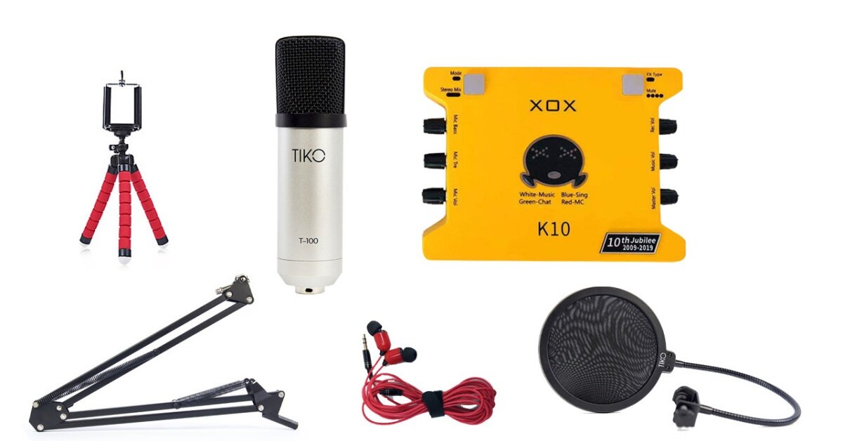 Những đặc điểm nổi bật của bộ mic livestream K10