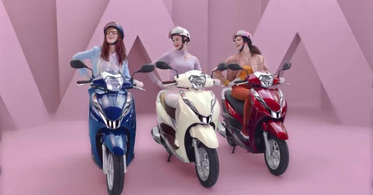 Những điểm mới trên mẫu xe tay ga Honda Lead 2022