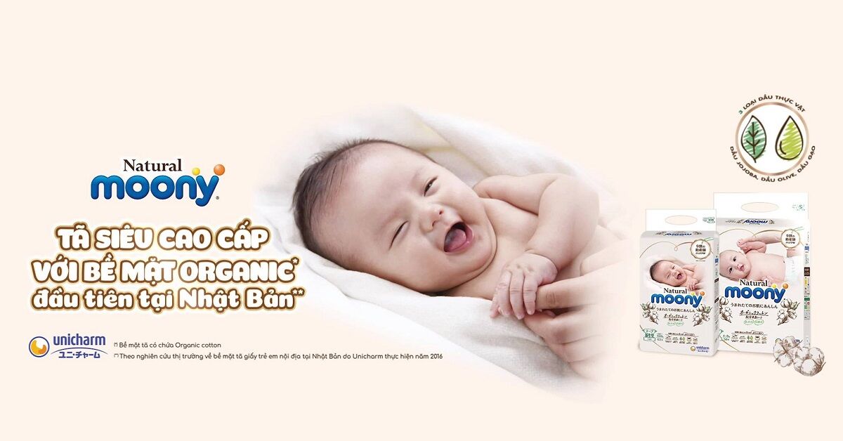 Những điều cần biết về bỉm Moony trắng