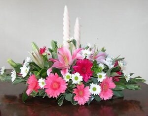 Những giỏ hoa đẹp dễ cắm ngày Tết