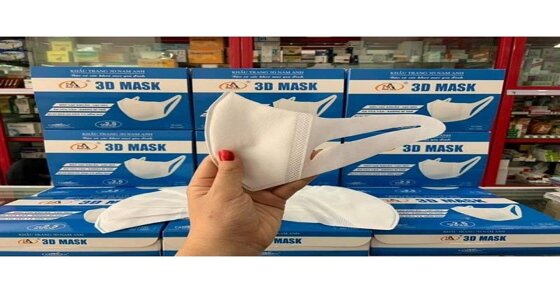 Những khẩu trang 3D kháng khuẩn tốt nhất trong mùa dịch
