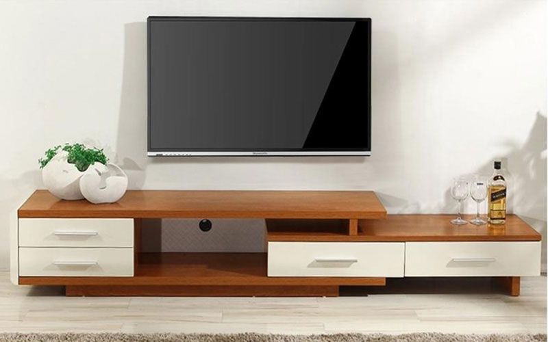 Những lí do nên chọn kệ tivi gỗ ép, kệ tivi gỗ công nghiệp
