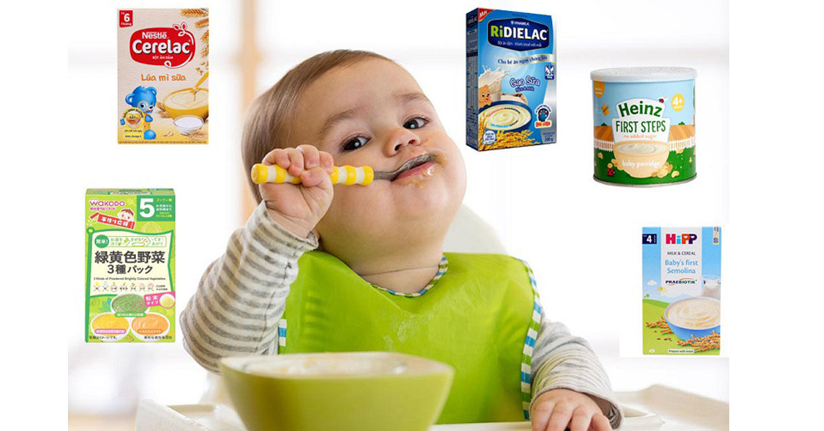 Những lưu ý “sống còn” khi chọn bột ăn dặm cho bé