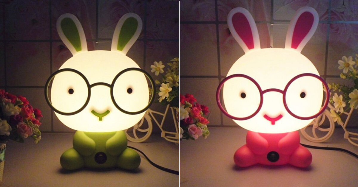 Những mẫu đèn ngủ hình ngộ nghĩnh đáng yêu cho bé