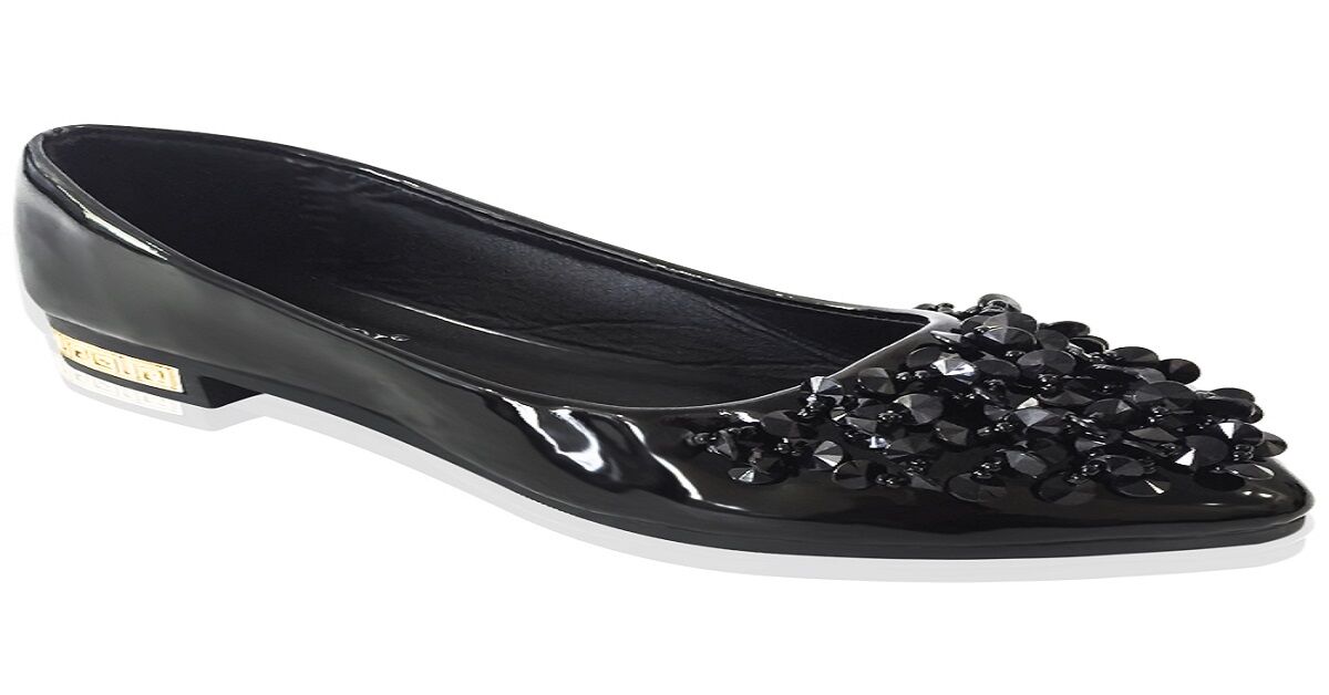 Những mẫu giày búp bê đính đá hot nhất năm 2020