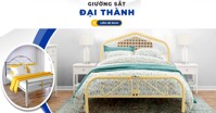 Những mẫu giường sắt đẹp giá rẻ nhất 2022 tại sieuthigiuongsat.com