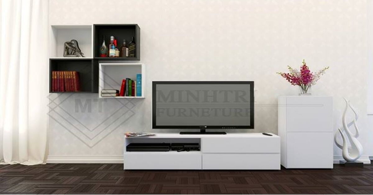 Những mẫu kệ tivi nhỏ đẹp cho căn hộ ấm cúng