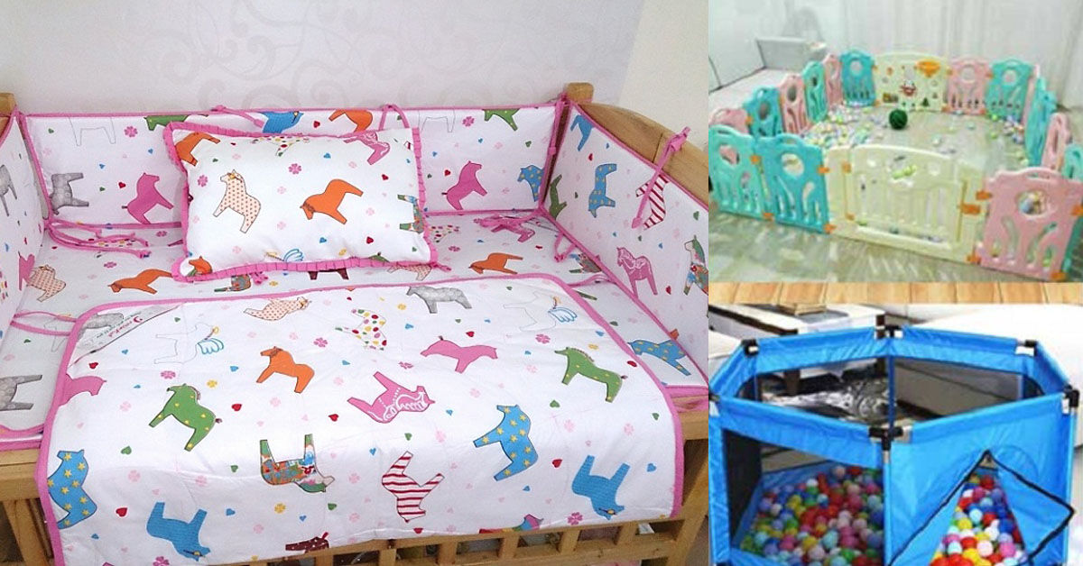 Những quây cũi trẻ em đẹp “ngất ngây”, nhìn là muốn mua ngay