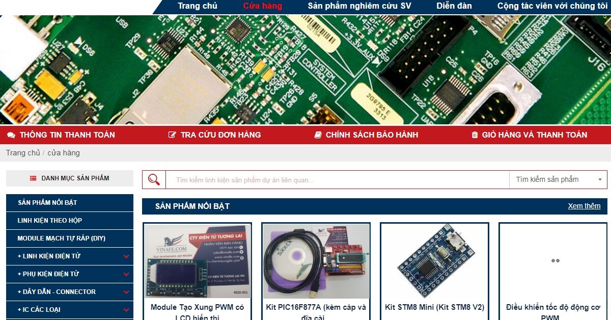 Những sản phẩm nổi bật, bán chạy tại Điện Tử Tương Lai