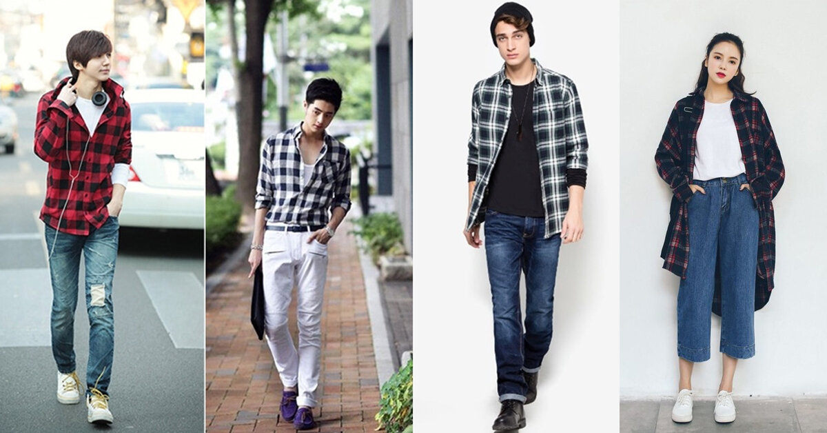 Những style áo sơ mi khoác ngoài nam CỰC CHẤT cho nam & nữ