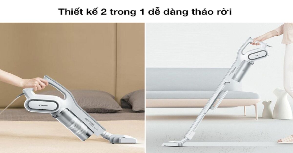 Những tính năng vượt trội của máy hút bụi Deerma DX700