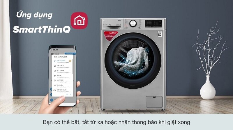 máy giặt LG 9kg cửa ngang