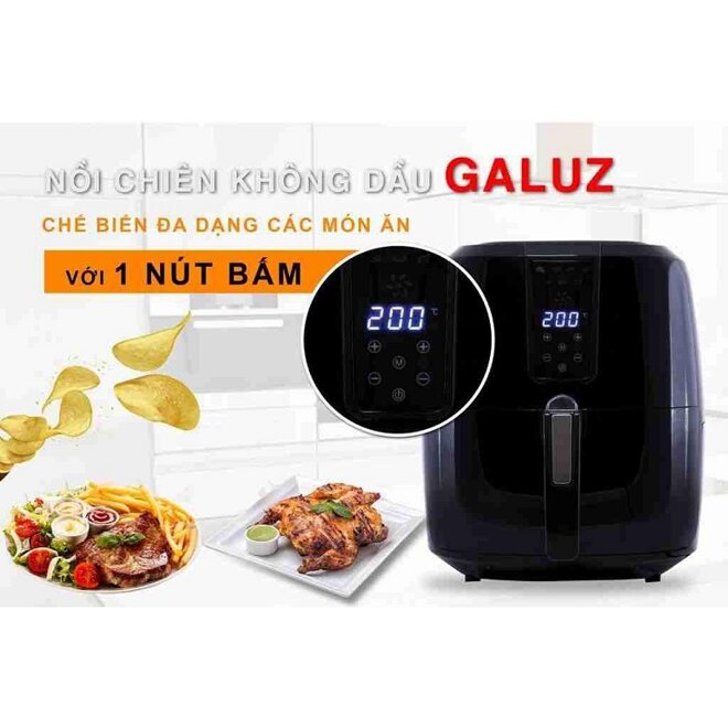 Nồi chiên không dầu Galuz 616