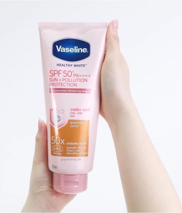 kem chống nắng Vaseline