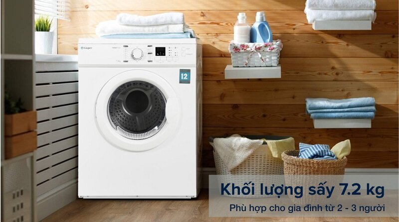 Chỉ 4 triệu đồng có ngay loạt máy sấy quần áo Casper cho mùa nồm ẩm