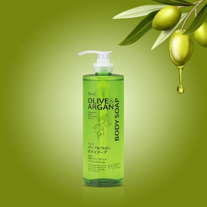 sữa tắm Olive