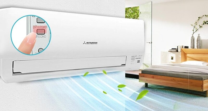 Điều hòa Mitsubishi SRK18YXP-W5 hút khách nhờ máy Nhật tiết kiệm điện, giá lại hợp lý!