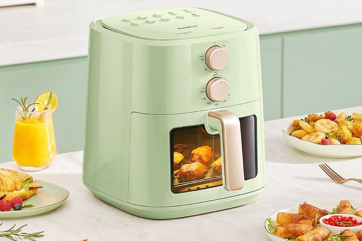 Nồi chiên không dầu Comfee 7.5L CAF-75PGP0A0 giải pháp vàng cho bữa ăn lành mạnh
